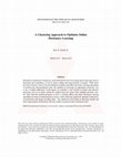 Research paper thumbnail of A clustering approach to optimize online dictionary learning