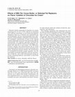 Research paper thumbnail of Effects of Milk Fat, Cocoa Butter, or Selected Fat Replacers on Flavor Volatiles of Chocolate Ice Cream