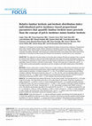 Research paper thumbnail of Relative lumbar lordosis and lordosis distribution index: individualized pelvic incidence-based proportional parameters that quantify lumbar lordosis more precisely than the concept of pelvic incidence minus lumbar lordosis