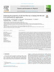 Research paper thumbnail of Enhancing the properties of CdO thin films by co-doping with Mn and Fe for photodetector applications