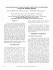 Research paper thumbnail of Structural and Electrical Conductivity Studies of Spinel Li4Ti5O12 Anode Thin Films Grown by RF Magnetron Sputtering