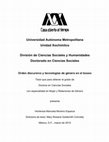 Research paper thumbnail of Orden discursivo y tecnologías de género en el boxeo