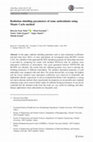 Research paper thumbnail of Radiation shielding parameters of some antioxidants using Monte Carlo method