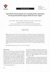 Research paper thumbnail of Agricultural and municipal waste as potting media components for the growth and flowering of Dahlia hortensis 'Figaro