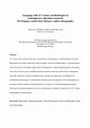 Research paper thumbnail of Engaging with 21st century methodologies in contemporary education research: Developing a multi-sited, distance, online ethnography