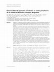 Research paper thumbnail of Estacionalidad de parasitos intestinales en suelos periurbanos de la ciudad de Neuquen, Patagonia, Argentina