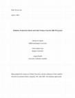 Research paper thumbnail of Deflation, Productivity Shocks and Gold: Evidence from the 1880–1914 Period