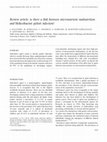 Research paper thumbnail of Review article: is there a link between micronutrient malnutrition and Helicobacter pylori infection?