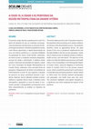 Research paper thumbnail of A covid-19, a Cidade e as periferias da Região Metropolitana da Grande Vitória | COVID-19, the city and the outskirts of metropolitan region of Greater Vitória