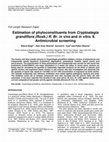 Research paper thumbnail of Antimicrobial screening