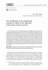 Research paper thumbnail of The Challenges of Accompanying Families in Light of the Apostolic Exhortation Amoris Laetitia