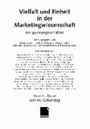 Research paper thumbnail of Vielfalt und Einheit in der Marketingwissenschaft