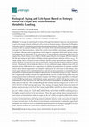 Research paper thumbnail of Biological Aging and Life Span Based on Entropy Stress via Organ and Mitochondrial Metabolic Loading