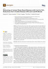 Research paper thumbnail of Reburning of Animal Waste Based Biomass with Coal for NOx Reduction, Part I: Feedlot Biomass (FB) and Coal:FB Blends