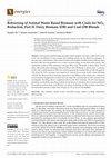 Research paper thumbnail of Reburning of Animal Waste Based Biomass with Coals for NOx Reduction, Part II: Dairy Biomass (DB) and Coal–DB Blends