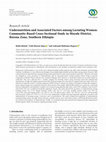 Research paper thumbnail of Undernutrition and Associated Factors among Lactating Women: Community-Based Cross-Sectional Study in Moyale District, Borena Zone, Southern Ethiopia