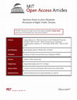 Research paper thumbnail of Machine Vision to Alert Roadside Personnel of Night Traffic Threats