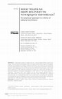 Research paper thumbnail of WHAT MAKES AN ISSUE RELEVANT TO NEWSPAPER EDITORIALS? An empirical approach to criteria of editorial-worthiness