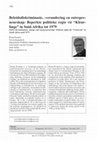 Research paper thumbnail of Beleidsdiskriminasie, -verandering en entrepre-neurskap: Beperkte politieke regte vir "Kleur-linge" in Suid-Afrika tot 1979 Policy discrimination, change and entrepreneurship: Political rights for "Coloureds" in South Africa until 1979