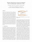 Research paper thumbnail of Wireless charge recovery system for implanted electroencephalography applications in mice