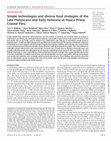 Research paper thumbnail of Simple technologies and diverse food strategies of the Late Pleistocene and Early Holocene at Huaca Prieta, Coastal Peru