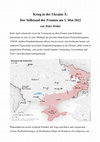 Research paper thumbnail of Krieg in der Ukraine X: Der Stillstand der Fronten am 1. Mai 2022