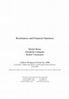 Research paper thumbnail of Remittances and financial openness