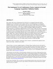 Research paper thumbnail of The Inadequate Use of Confirmatory Factor Analysis in Second Language Acquisition Validation Studies