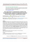 Research paper thumbnail of New approaches to communication teaching in the Spanish university: analysis of competencies associated with the field of Global Communication Studies