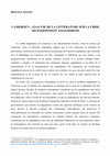 Research paper thumbnail of CAMEROUN : ANALYSE DE LA LITTÉRATURE SUR LA CRISE SÉCESSIONNISTE ANGLOPHONE