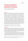 Research paper thumbnail of Ajaloolise puupaadikultuuri pärandiväärtusest Lahemaa paadiehituse ja viislaiu näitel / The heritage value of historical wooden boat culture on the example of Lahemaa boat construction and viislaid-type boat