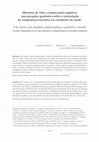 Research paper thumbnail of Histórias de vida e compreensão empática: uma pesquisa qualitativa sobre a estimulação da competência narrativa em estudantes de saúde