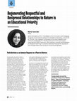 Research paper thumbnail of Regenerating Respectful and Reciprocal Relationships to Nature is an Educational Priority