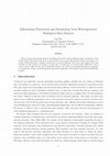 Research paper thumbnail of Information Extraction and Integration from Heterogeneous Biological Data Sources