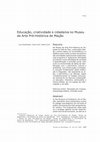 Research paper thumbnail of Educação, criatividade e cidadania no Museu de Arte Pré-Histórica de Mação