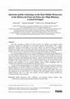 Research paper thumbnail of Quartzite pebble technology in the final Middle Pleistocene of the Ribeira da Ponte da Pedra site (High Ribatejo, Central Portugal)