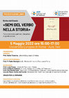 Research paper thumbnail of Presentazione del volume di Mons. Enrico Dal Covolo "Semi del verbo nella storia". Percorsi biblici e patristici dal primo al quinto secolo", Roma 2021  - 5 maggio 2022, ore 15, Università Europea di Roma - Aula Tesi