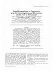 Research paper thumbnail of Pedal proportions of Poposaurus gracilis: convergence and divergence in the feet of archosaurs