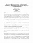 Research paper thumbnail of Retrocausality, Wheeler's Delayed Choice, and Simulation Theory, Reinterpreted Via The Participatory Universe, 'it from bit', Time Travel and the Everett/Wheeler Hypothesis