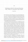 Research paper thumbnail of "Neoliberalism and the New International Economic Order: A History of 'Contemporary Legal Thought'" in Christopher L. Tomlins and Justin Desautels-Stein, eds., Searching for Contemporary Legal Thought (Cambridge: Cambridge University Press, 2017) 330-47