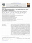 Research paper thumbnail of Genetic and environmental influences of white and gray matter signal contrast: A new phenotype for imaging genetics?