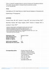 Research paper thumbnail of Interrogating an ICD Coded Electronic Health Records Database to Characterize the Epidemiology of Prosopagnosia