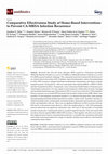 Research paper thumbnail of Comparative Effectiveness Study of Home-Based Interventions to Prevent CA-MRSA Infection Recurrence