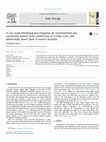 Research paper thumbnail of A case study identifying and mitigating the environmental and community impacts from construction of a utility-scale solar photovoltaic power plant in eastern Australia