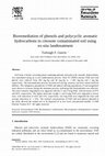 Research paper thumbnail of Bioremediation of phenols and polycyclic aromatic hydrocarbons in creosote contaminated soil using ex-situ landtreatment