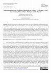 Research paper thumbnail of Implementing Successful Jail-Based Programming for Women: A Case Study of Planning Parenting, Prison Pups – Waiting to 'Let the Dogs In