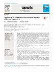 Research paper thumbnail of Revisión de los fundamentos teóricos de la gimnasia abdominal hipopresiva