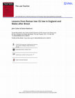 Research paper thumbnail of Lessons from Roman law: EU law in England and Wales after Brexit