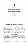 Research paper thumbnail of CHAPTER 5 Assessment with the Woodcock-Johnson 111