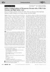 Research paper thumbnail of Surface-Casting Synthesis of Mesoporous Zirconia with a CMK-5-Like Structure and High Surface Area